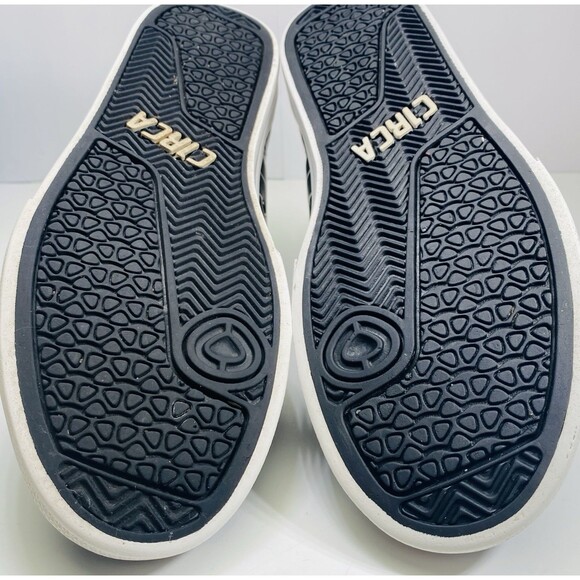 C1RCA AL50 Adrian Lopez Pro Model Black Pinstripe Skate Shoes M 9.5 Vintage Y2K - Picture 8 of 15